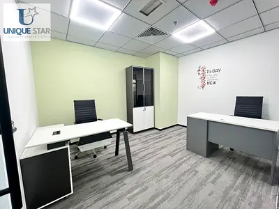 A BRAND NEW exceptional office space offers a seamless blend of privacy and collaboration.