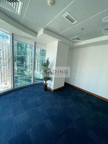 Fully Furnished Office Space || Upgraded || Spacious Layout With Burj Khalifa View