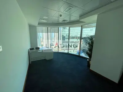 Fully Furnished Office Space || Upgraded || Spacious Layout With Burj Khalifa View