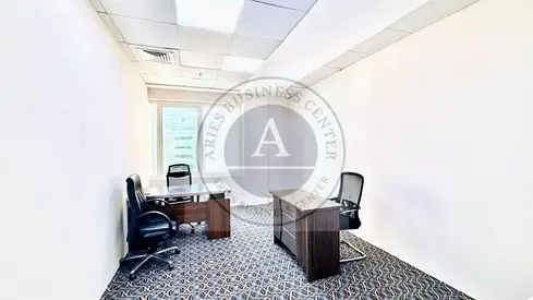 HURRY UP! BEST OFFER IN 1 YEAR | FURNISHED OFFICE  WITH EJARI | DEWA CHILLER WIFI FREE