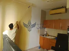 Studio room, clean building