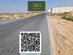 FOR SALE G+2 COMERCIAL PLOT PERMISSION RESIDANTIAL PLOT AVILABLE FOR SALE AL ZAHYA AJMAN NEAR 611 HI