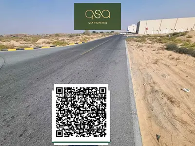 FOR SALE G+2 COMERCIAL PLOT PERMISSION RESIDANTIAL PLOT AVILABLE FOR SALE AL ZAHYA AJMAN NEAR 611 HIGHWAY