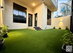 For sale, a new villa with a large yard, the first resident, close to the Mohammed bin Zayed exit, w