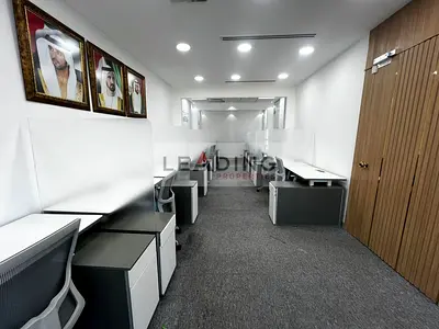 FURNISHED OFFICE WITH CITY VIEW READY TO MOVE