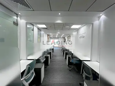 FURNISHED OFFICE WITH CITY VIEW READY TO MOVE