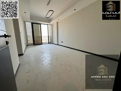 Luxury brand-new 2BR Hall in Al Jurf 3, Ajman. Master rooms, balcony, 3 bathrooms, central A/C, premium location near all services at an excellent pri