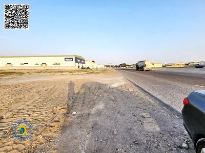 ارض صناعيه لبناء مصنع او شبرات او سكن عمال  بالجرف الصناعيه 2 موقع مميز شامل رسوم التسجيل