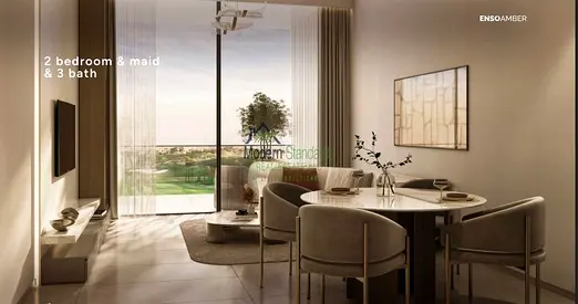 Higher Floor Luxury 1BR + Maid Prime Location