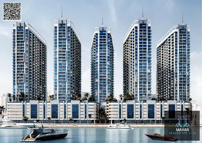 Luxury 1,2,3 BHK Waterfront Apartment | 7.5 Years Payment Plan | Ajman Creek Towers | No Commission