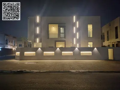 فيلا زاوية فسيحة تحتوي على خمس غرف نوم رئيسية متاحة للإيجار في الياسمين، عجمان