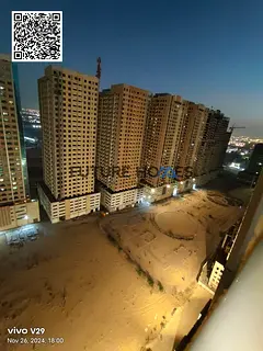 most affordable BIG SIZE 1 BHK in Goldcrest Dream Tower A , Emirates City Ajman