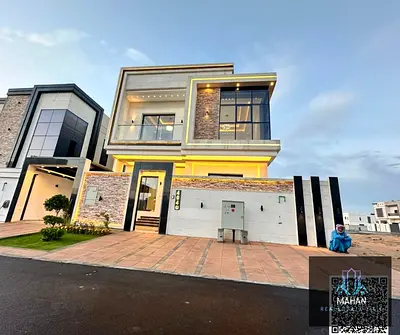 🏡 Elegant One-Year-Old Villa for Sale in Al Yasmeen, Ajman | 5 Master Bedrooms | AED 1,650,000