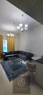 Resale with a 185,000 AED down payment: One-bedroom, one living room apartment at City Tower Apartme