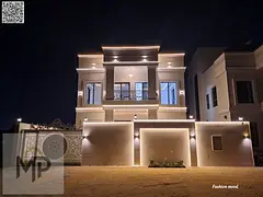 classic design | ajman| al helio2 area | 5 master rooms, majlis, 2 halls, roof | freehold | the pric