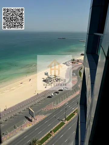 Sea-Facing Luxury – Elegant 2-BHK Apartment in Ajman Corniche Residence | Full Panoramic View & Premium Amenities