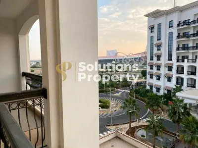 Ferrari World View | 2BR with Balcony | Parking