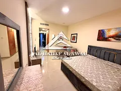 Monthly rent for a studio apartment in Al Majaz 3 is 4500, 1000 security deposit.