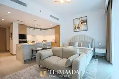 Furnished Studio | Berkeley Place | Balcony & Burj View | Pool & Gym Access