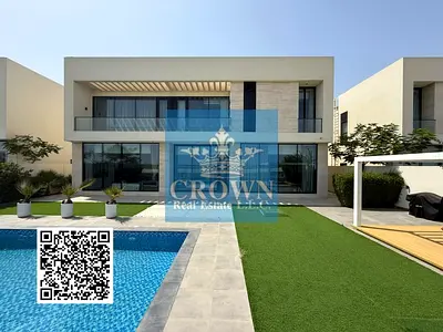 Beautiful 5 Bedroom Hall luxury villa with swimming pool fronting the Golf Course in al Zorah Golf Estates.
