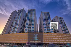 Studio apartment for sale (with parking) in Pearl Towers, Ajman City Center, AED 220,000