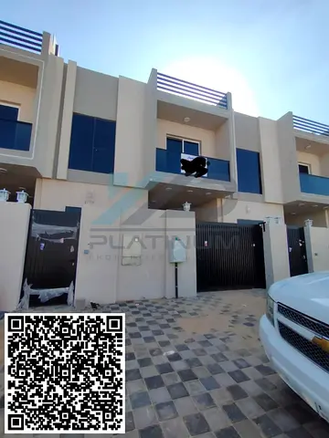 For annual rent in Ajman, Al Helio 2, townhouse, first resident