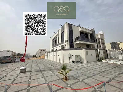 A 5-Master bedroom Corner Villa is now available for rent in Al Helio 2, Ajman!