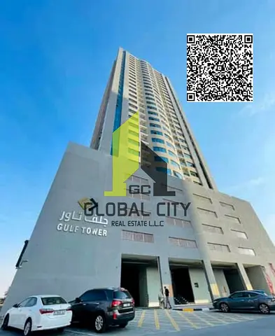 Vacant ! 2 Bedroom ! With Parking ! Open View ! Down Payment 265,000 ! Gulf Towers Ajman.