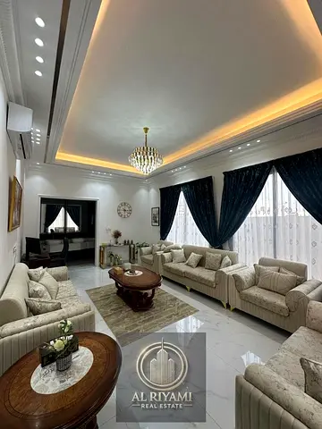 امتلك فيلا مفروشة جاهزة للسكن – 5 غرف ماستر | عجمان