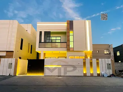 A once-in-a-lifetime opportunity to own a luxury villa in Al Yasmin – Ajman Modern | 3 floors | Elegant stone facade | Freehold for life for all natio