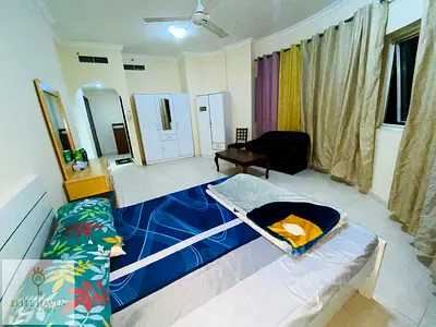 Furnished Master Bedroom For Couple Only Asian Nationalities Available Near Sahara Center Closed to Al Nahda Park at the Prime Location in Al Nahda Sharjah