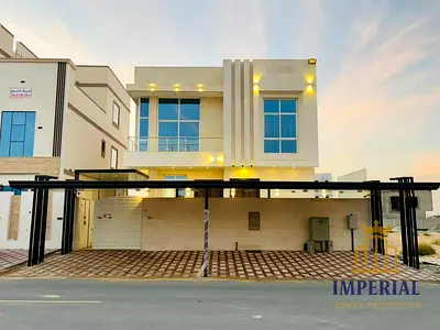 New furnished villa in Al Bahia, 5 master bedrooms with built-in wardrobes and central air conditioning