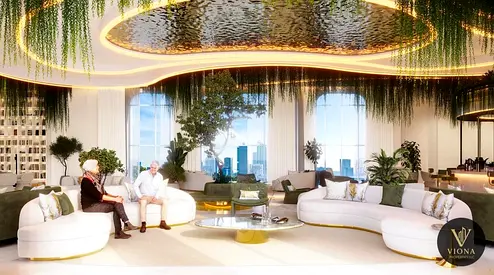 غرفتين وصالة كاش | عائد سنوي مضمون 8% طوال فترة الإنشاء – Vincitore Wellness Estate