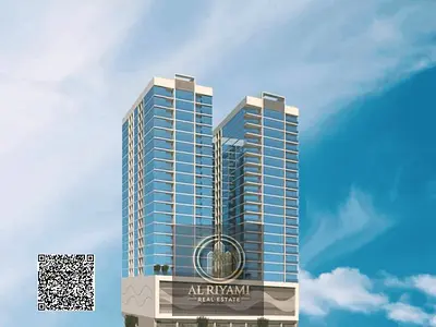 An opportunity to own a luxury apartment in Gulf Tower, one of Ajman's most prestigious residential buildings, offering a luxurious lifestyle with pan
