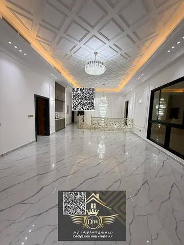 Spacious villa luxury lifestyle kitchen available for sale in main city ajman