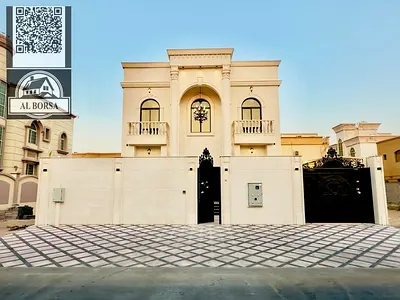 فيلا للايجار في عجمان الروضه 2 على زاوية شارعين موقع جميل تسهيلات في الدفع