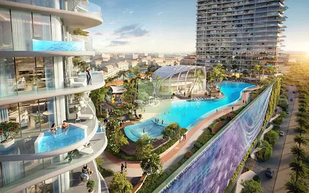 AI Smart Home | 2-Bedroom | Global Village View | Waterfront Living