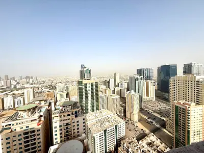 Luxury 2bhk parking free rent 47k 4cheque payment Near by al nahda park only for family