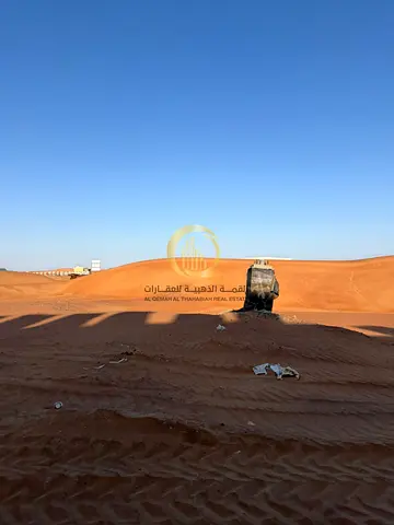 For sale: Land in Al Qasimia on installments – Phase 4 Commercial/industrial plot Area: 19,359 sq. ft.