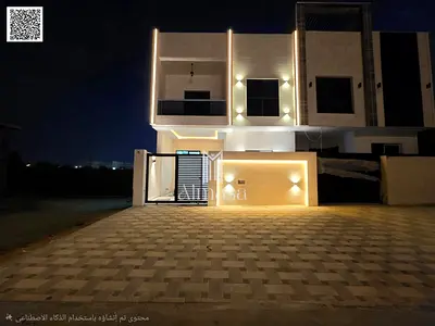 فرصتك الآن لامتلاك فيلا أحلامك في عجمان - تصميم عصري فاخر وموقع لا مثيل له فيلا أحلامك طابقين مع روف بسعر مغرى وشامل رسوم التسجيل والتملك تملك حر