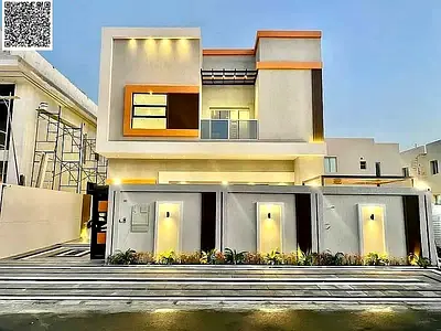فيلا بسعر شامل رسوم التسجيل والتملك على الشارع الرئيسي جاهزة للسكن في أرقى مناطق عجمان تملك حر