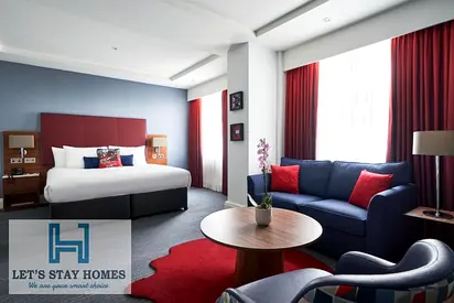 Flash Offer I Furnished I Kitchen I Near Metro I Free Cleaning I Free Parking I 24 Hours Reception