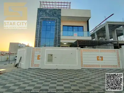 فيلا مودرن زاوية شارعين تملك حر بالحيلو