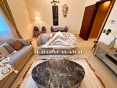For monthly rent, a 2room and a hall in AlQASBAA area with free internet