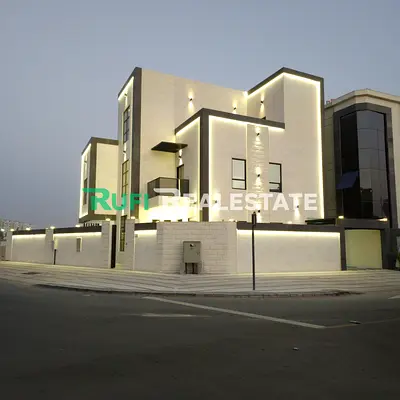 LUXURY Brand New For Sale Super Deluxe SIX Bedroom  with Maid-room THREE floor Villa in Yasmeen Ajman