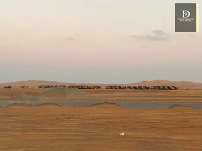 للبيع فى الشارقة   منطقة المدينة القاسمية   قطعة ارض تجارى صناعى مصساحة ١٨١٦٩ قدم   موقع مميز جدا  زاوية على شارعين