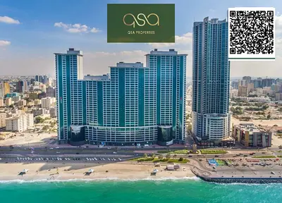 SEA & CITY VIEW TWO BEDROOM APARTMENT IS AVAILABLE FOR SALE IN AJMAN CORNICHE RESIDENCE, AJMAN!