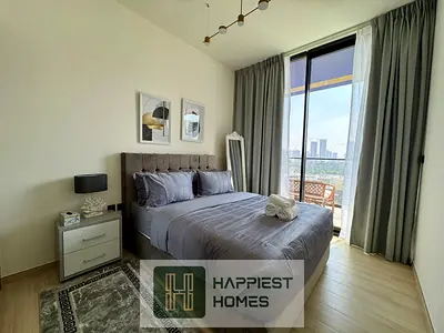 Spacious 1BHK | Fully Furnished | Pool View | Binghatti Corner