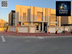 An exceptional opportunity to own a luxurious corner villa in Al Yasmin - Ajman, a first-time reside