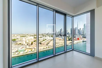 Vacant I Burj Khalifa and Canal Views I Brand New